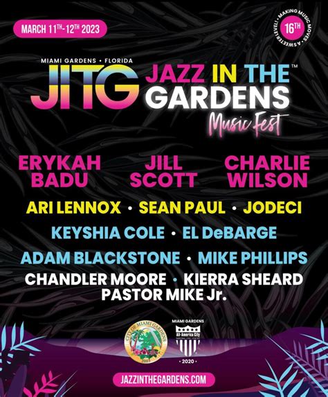 jazz in garden 2023 tickets
