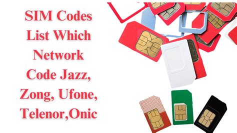 jazz sim code list