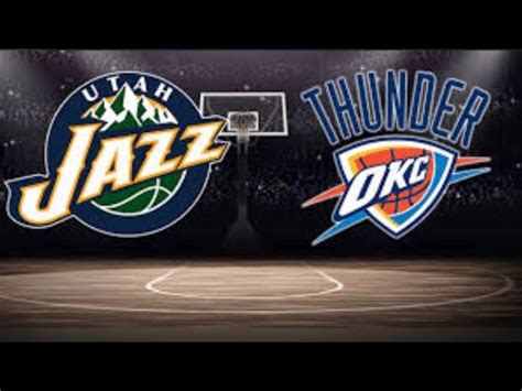 jazz vs thunder prediction