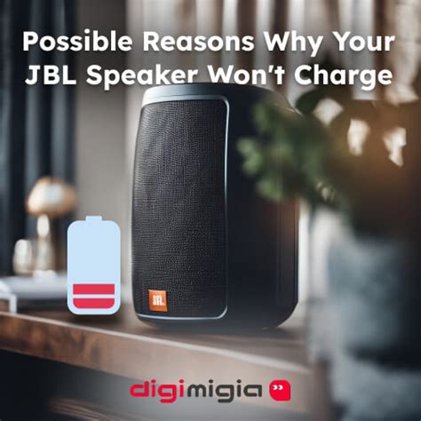 Jbl Portable Speaker Won't Charge