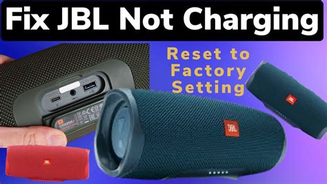 Jbl Speaker Bluetooth Not Charging