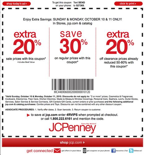 Jc Penney In Store Coupons – An Easy Way To Save Money On Shopping