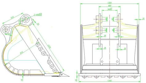 Jcb Bucket Dimensions