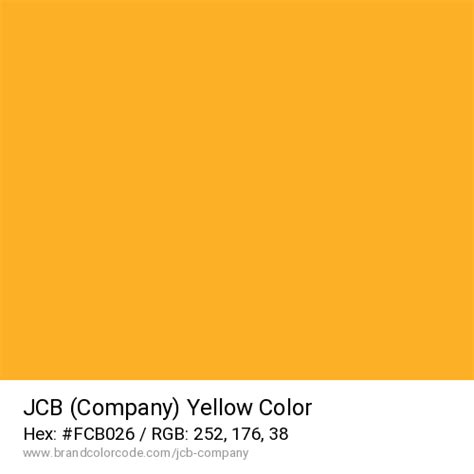 Jcb Yellow Hex Code