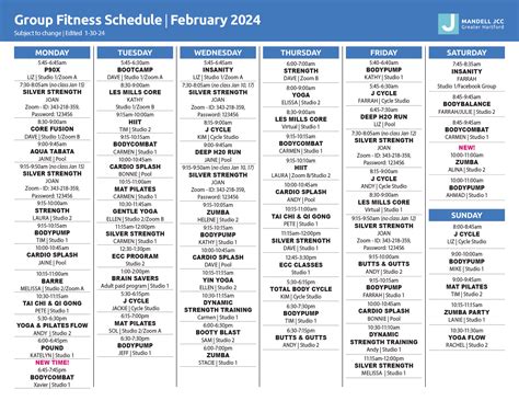 Jcc Cdl Class Schedule