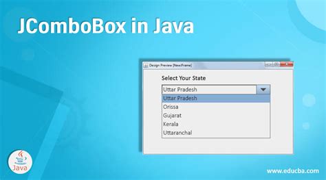 Jcombobox In Java