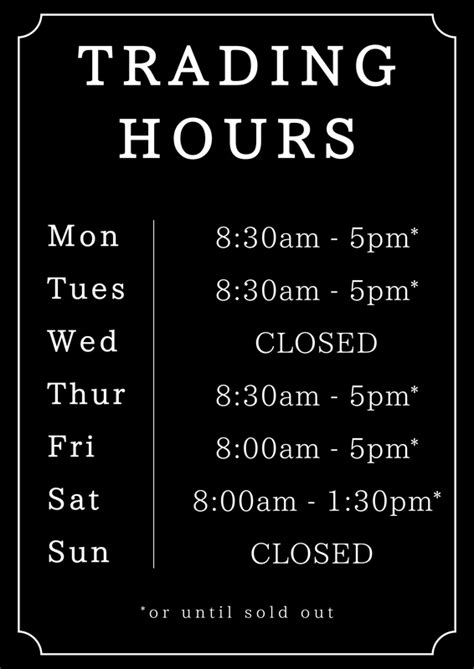Jd Trading Hours