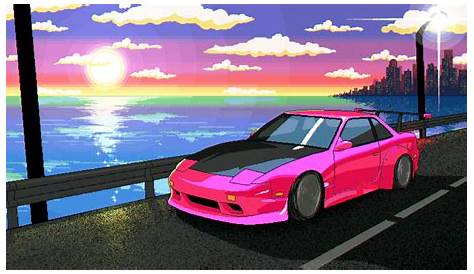 Car Animation, Animation Artwork, Tuner Cars, Jdm Cars, Pixel Car, Anim