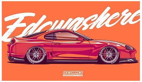 Pin by MD_SYAMIM on ️-CARTOON JDM CAR | Car wallpapers, Tuner cars