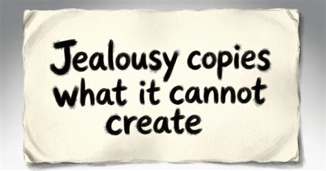 Jealousy Copycat