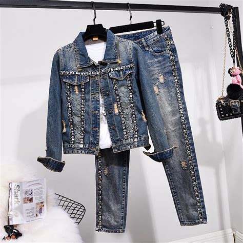jean jacket set