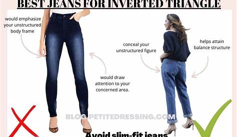 Jeans For Inverted Triangle Body Shape The Woman