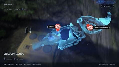 Jedi Fallen Order Shadowlands Chests