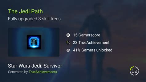 jedi survivor true achievements