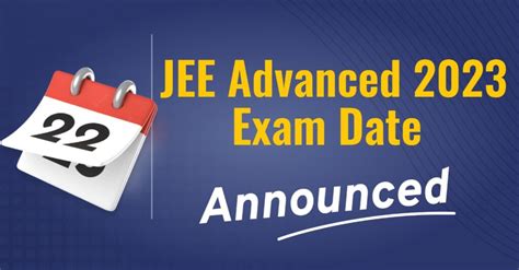 jee advanced 2023 result date announced
