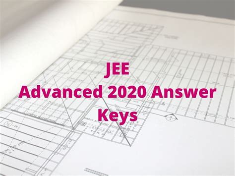 jee advanced answer key 2020 by aakash