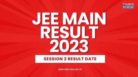 jee main session 2 result times of india