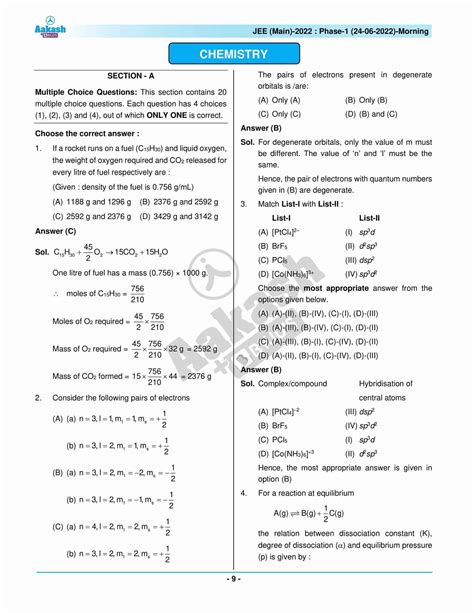 jee mains 2022 paper with solutions