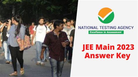 jee mains 2023 answer key download