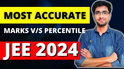 jee mains 2024 marks vs percentile calculator