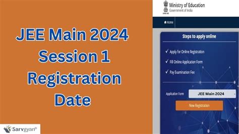 jee mains 2024 registration form release dt