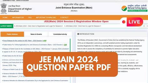 jee mains 2024 session 1 response sheet