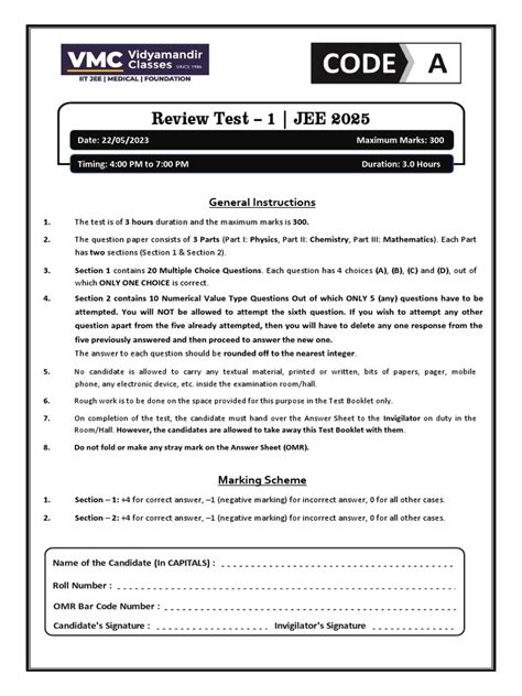 JEE Advanced 2023 Question Paper (PDF) Free Download Here OneEdu24