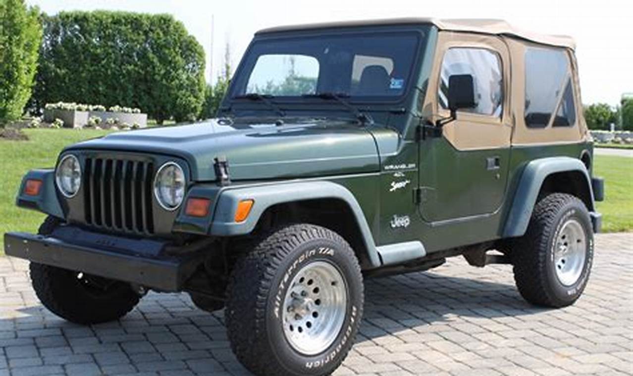 jeep 1997 wrangler for sale