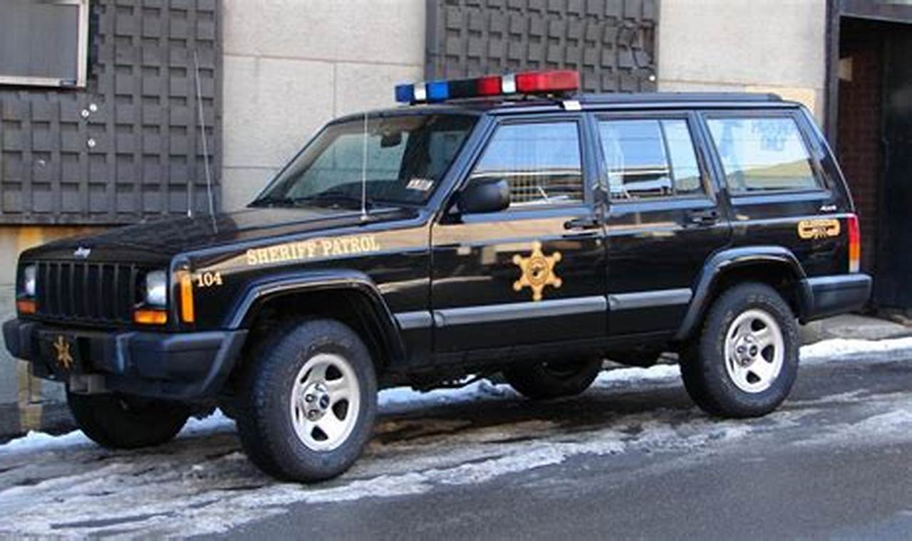 jeep cherokee police package for sale