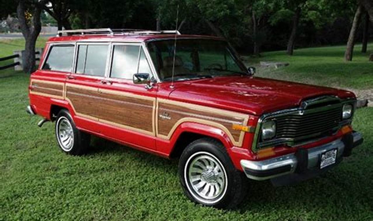 jeep cherokee wagoneer for sale