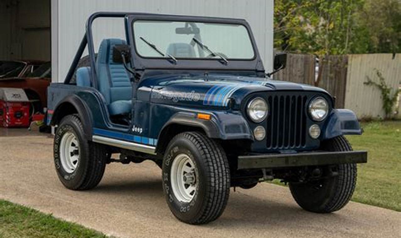 jeep cj for sale under 5000