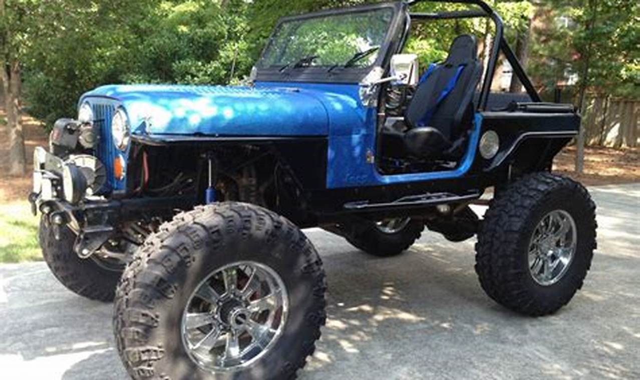 jeep cj rock crawler for sale