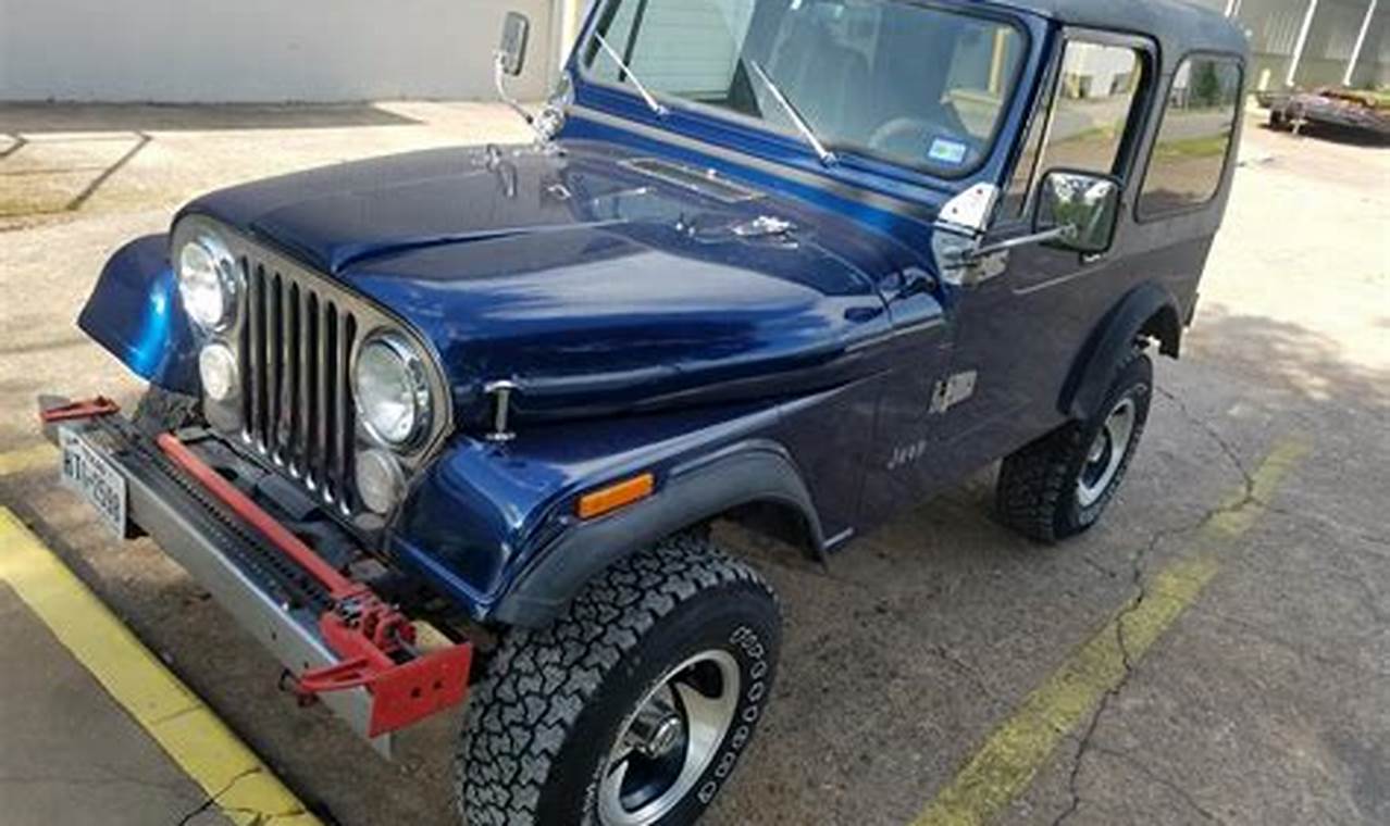 jeep cj7 for sale houston