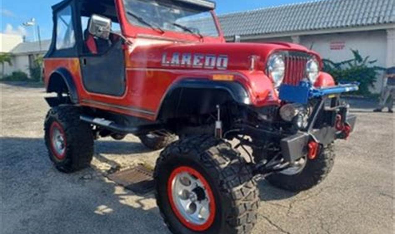 jeep cj7 for sale miami