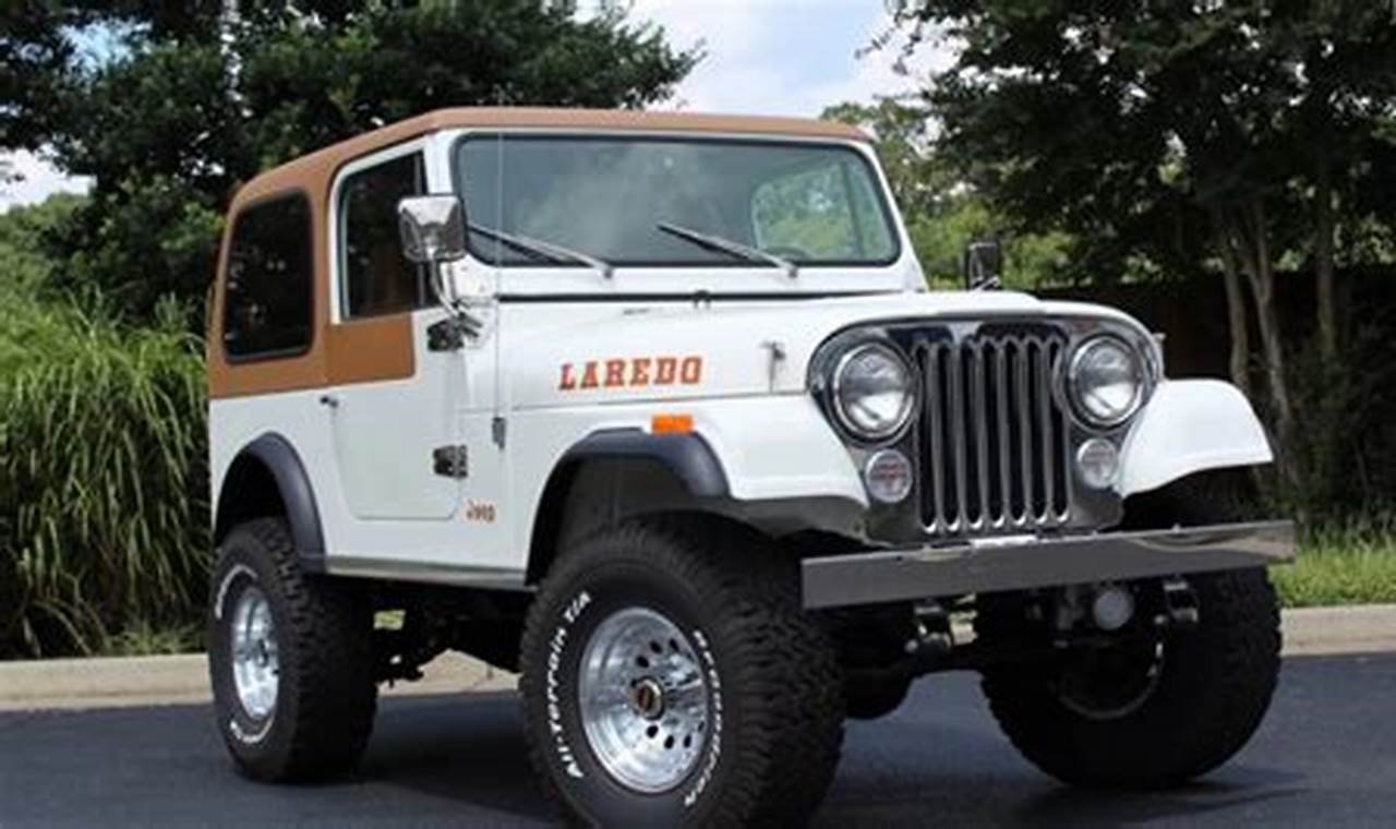 jeep cj7 laredo for sale craigslist