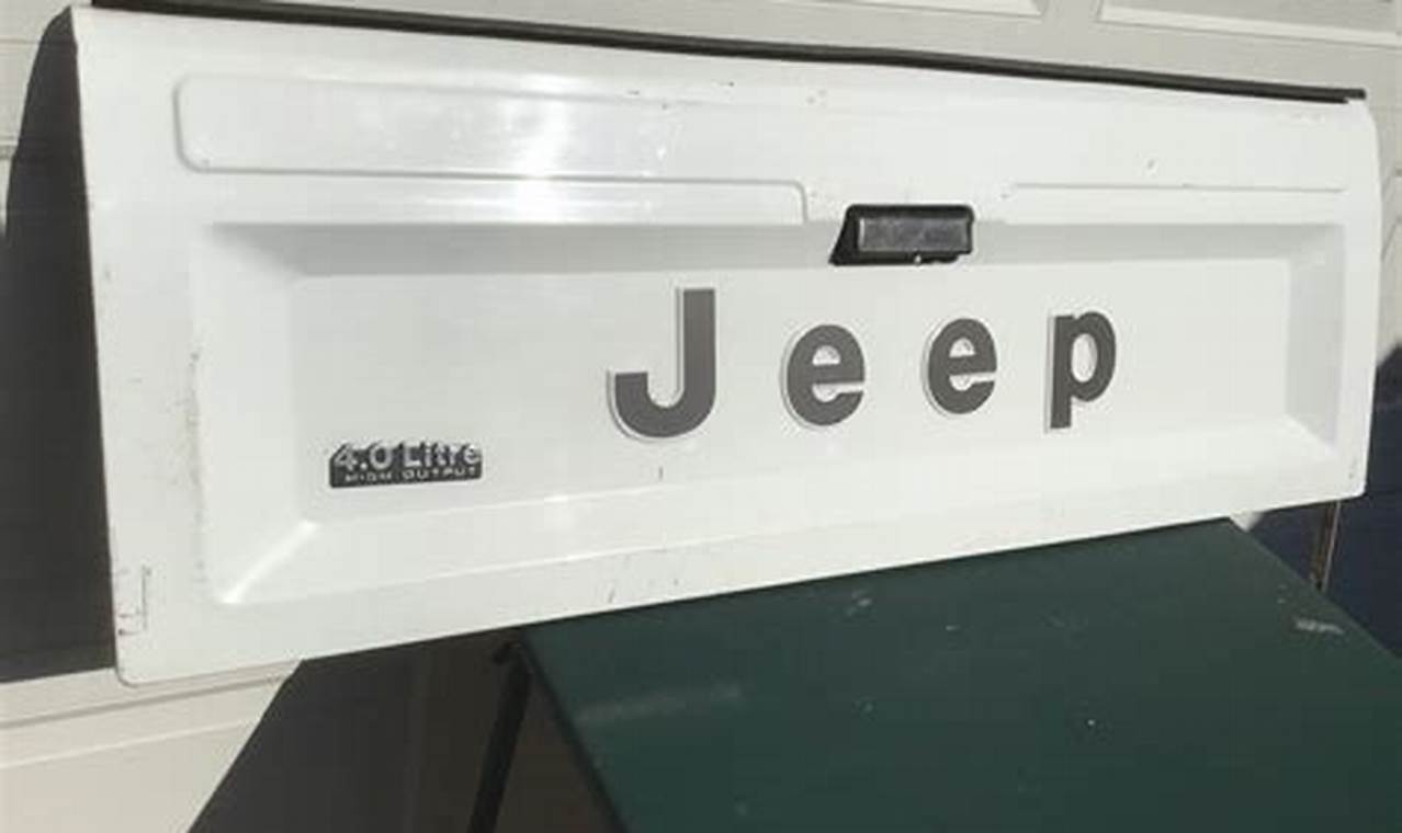 jeep comanche tailgate for sale