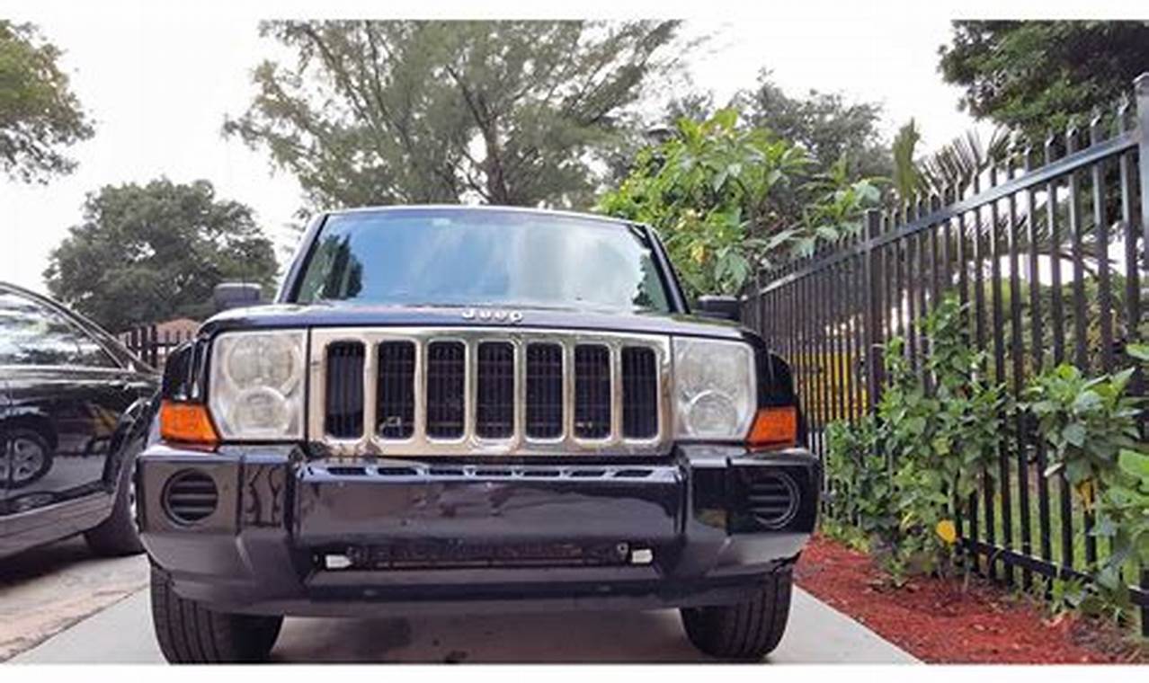 jeep commander for sale in miami