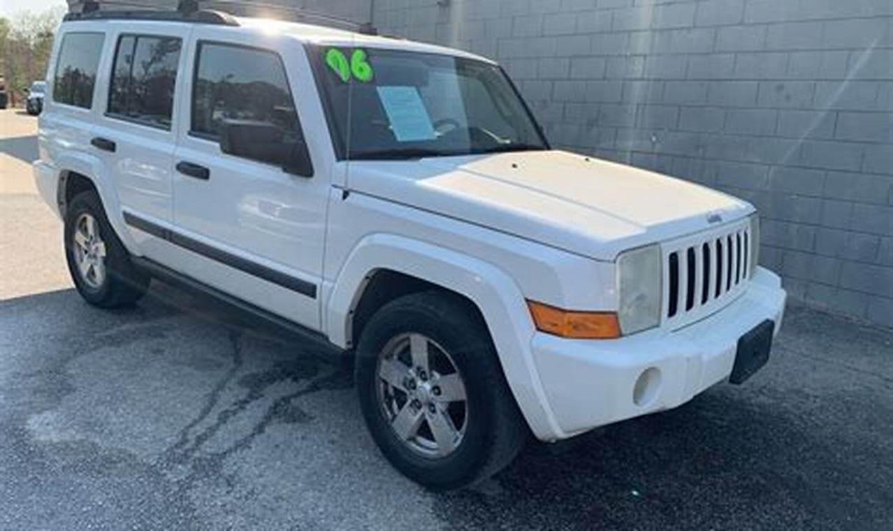 jeep commander for sale in nc