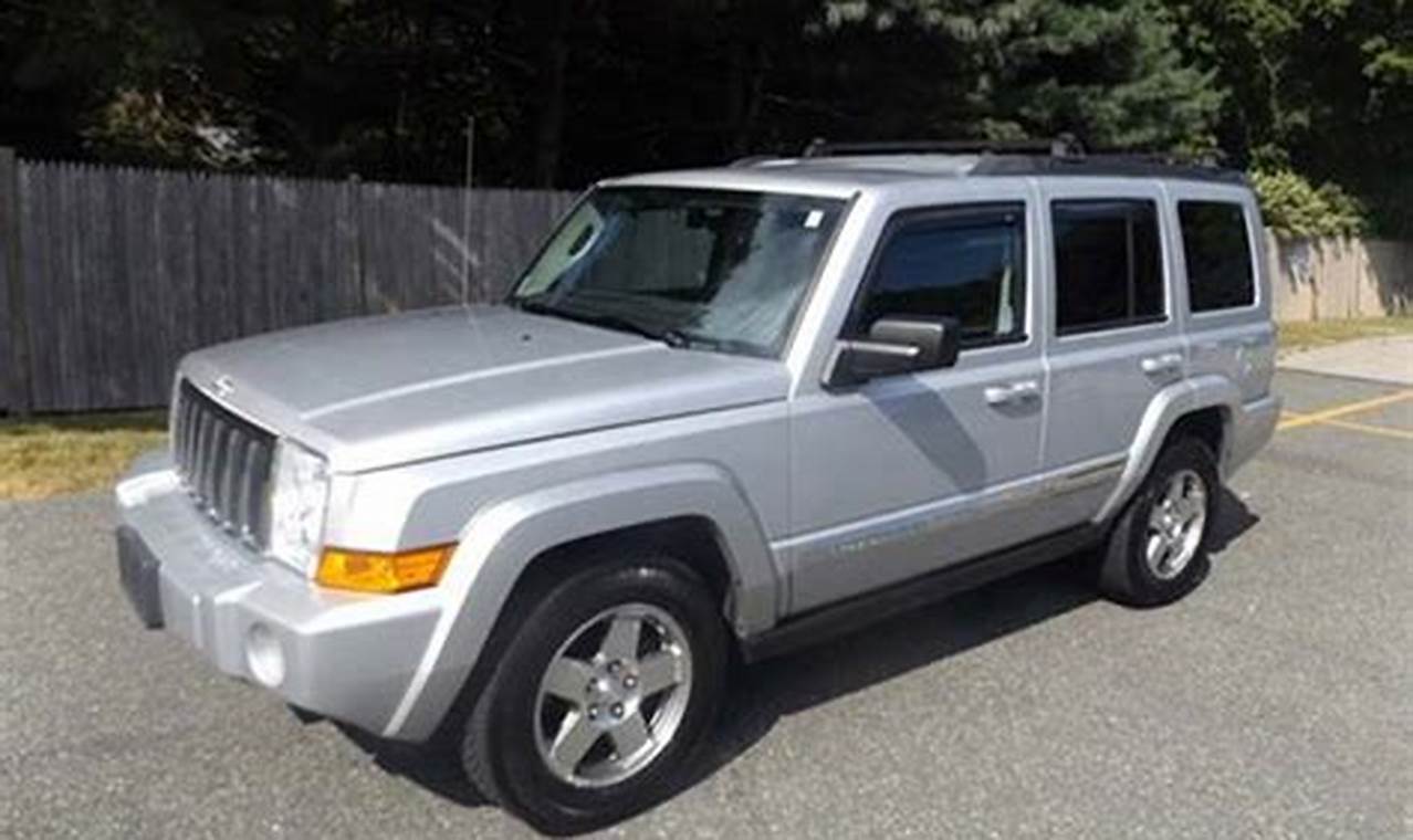 jeep commander for sale under 10000