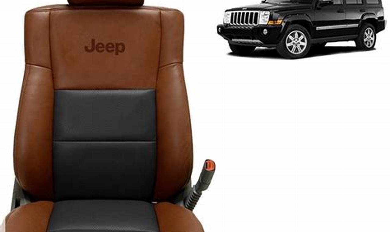 jeep commander leather seats for sale