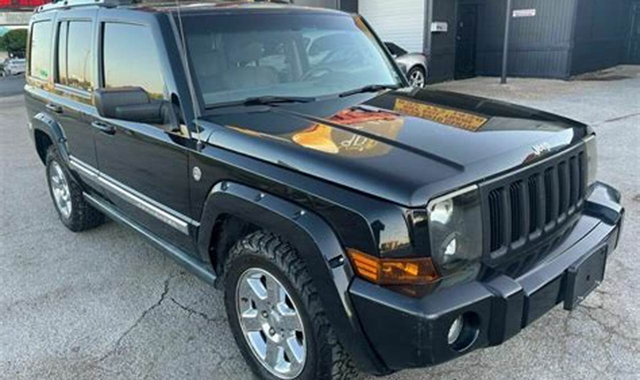 jeep commander limited hemi for sale