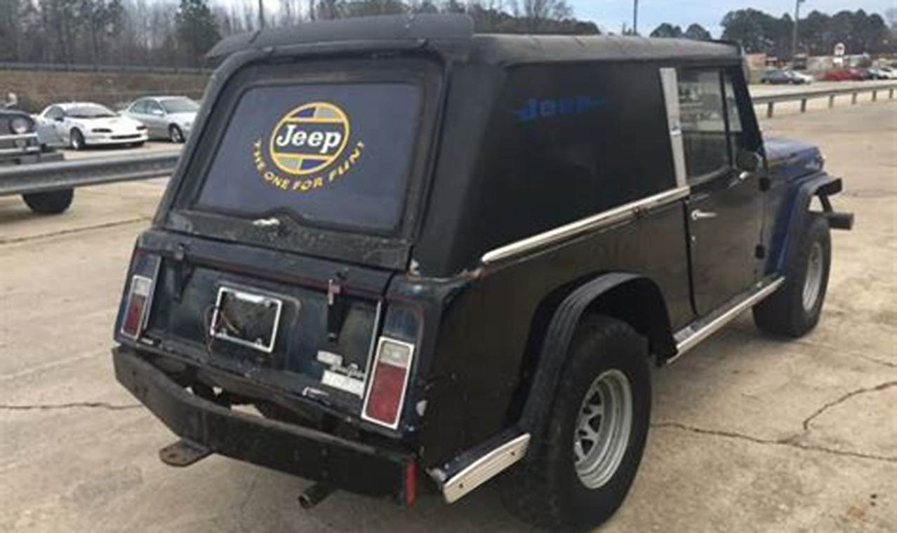 jeep commando hardtop for sale