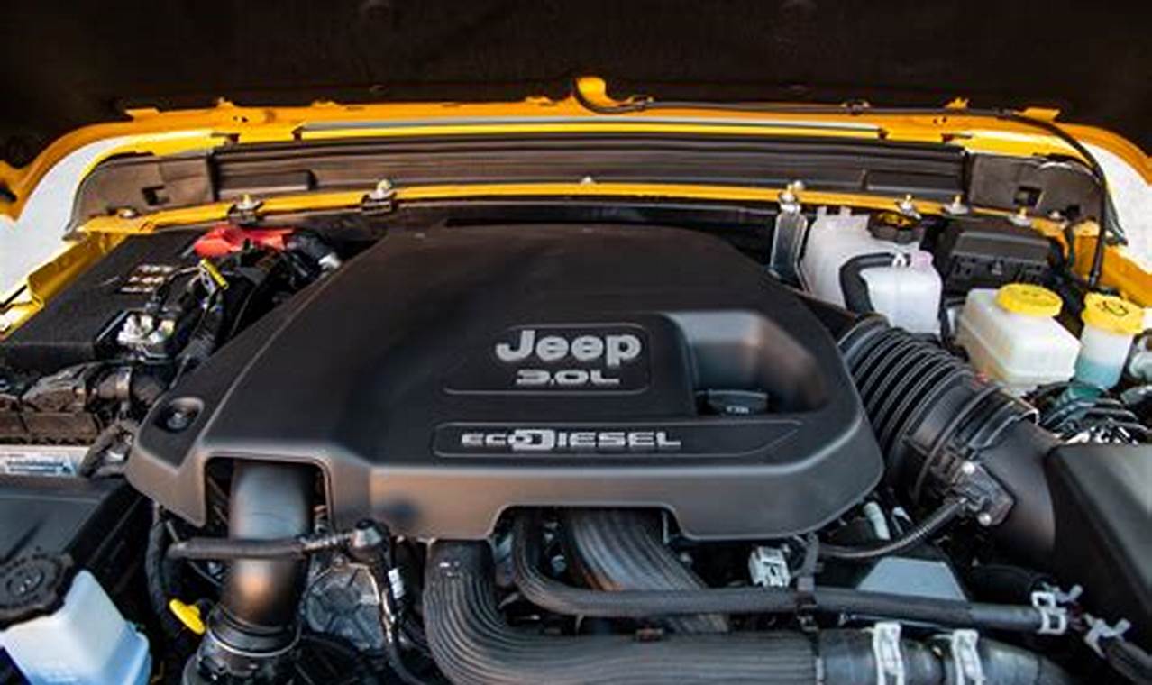 jeep diesel engine for sale