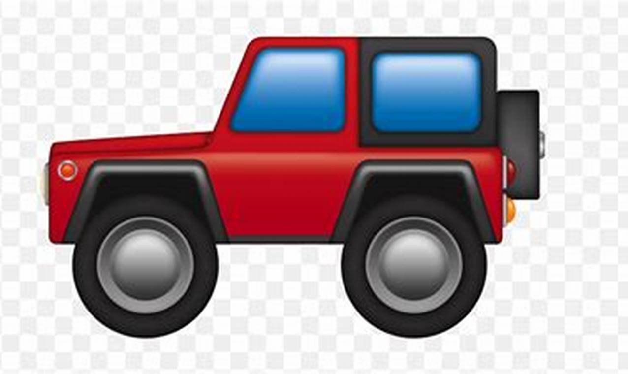 jeep emoji for sale