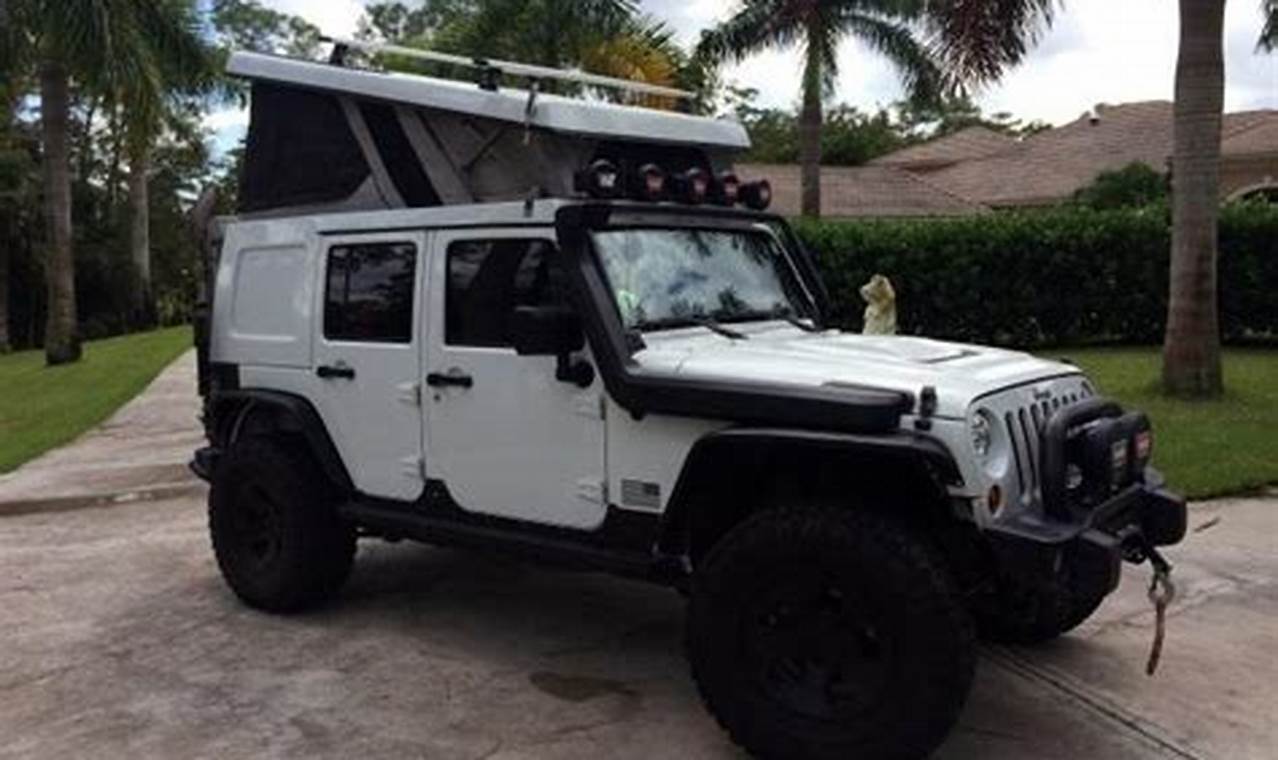 jeep extreme camper for sale