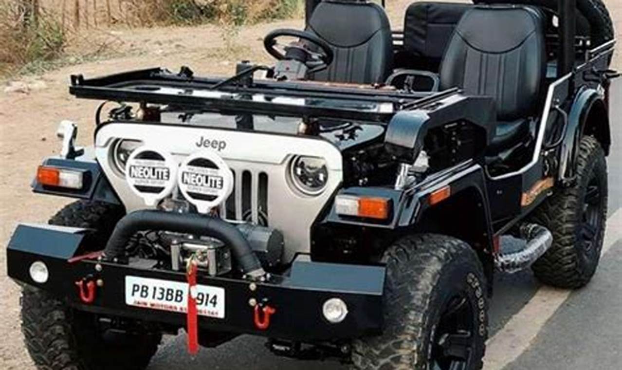 jeep for sale in india