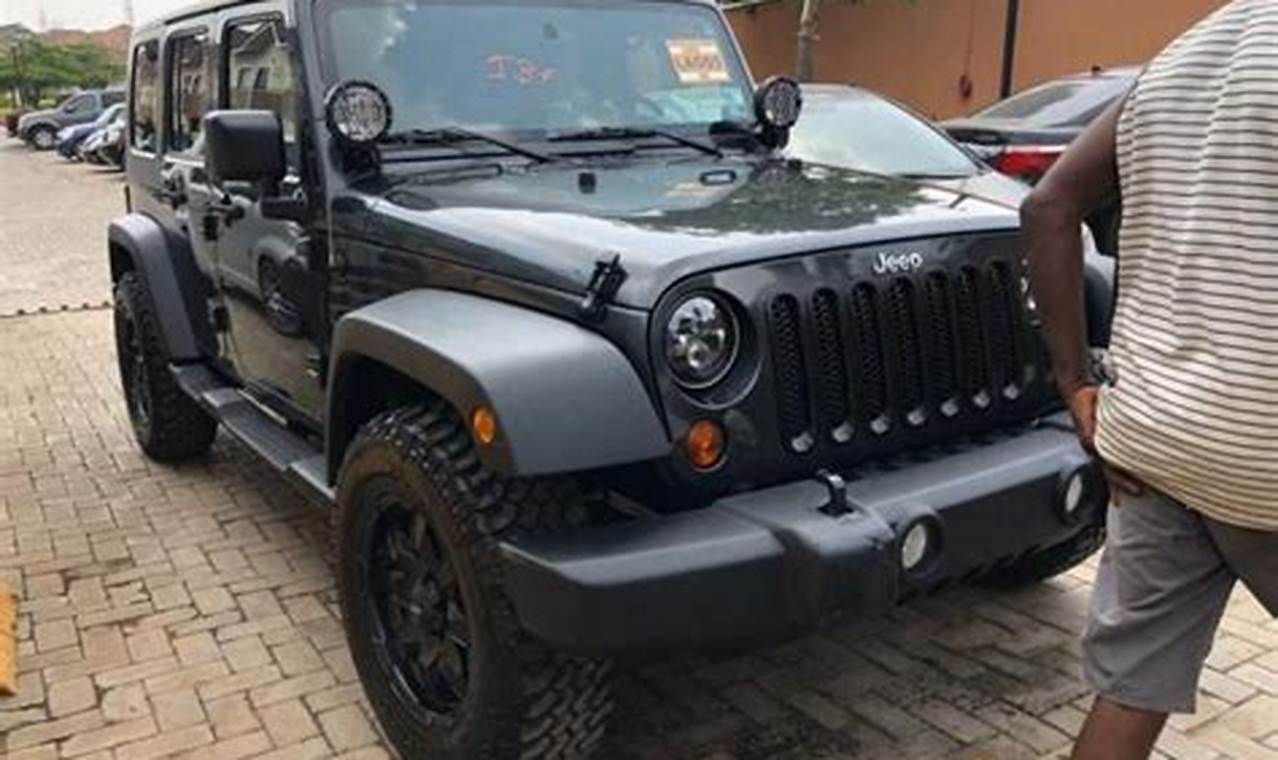 jeep for sale in nigeria