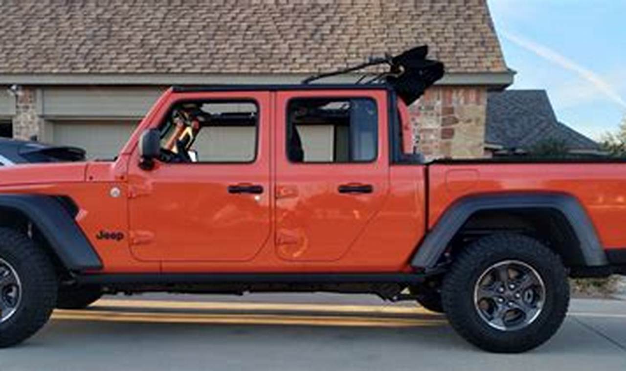 jeep gladiator soft top for sale