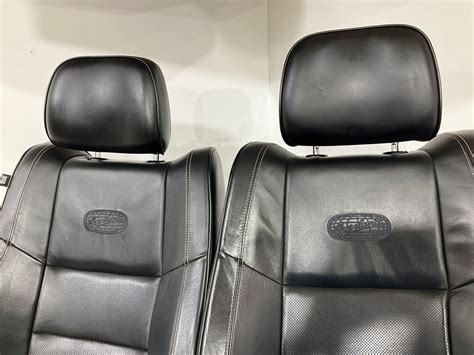 Replacement Dodge Challenger Shaker Black Leather Seats