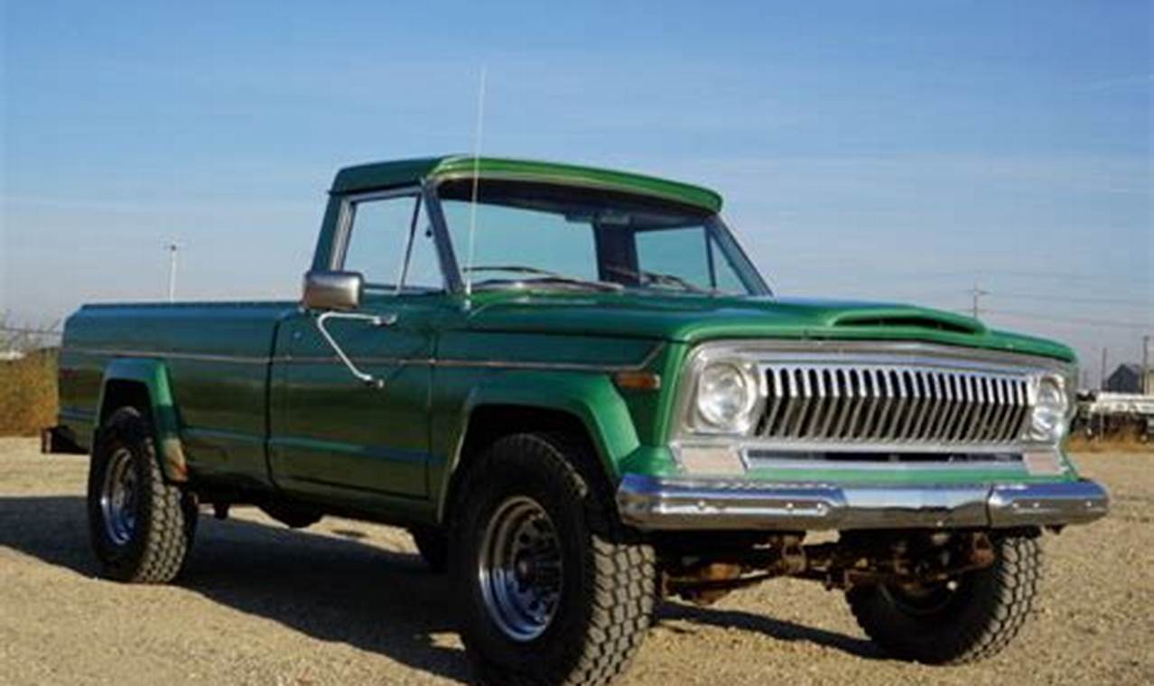 jeep j20 pickup for sale